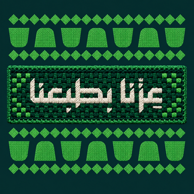 زخرفة اليوم الوطني السعودي